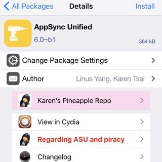 AppSync Unified tweak available in Cydia and Sileo for iOS