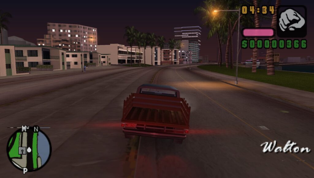 Playing GTA VC on iOS with PPSSPP emulator.