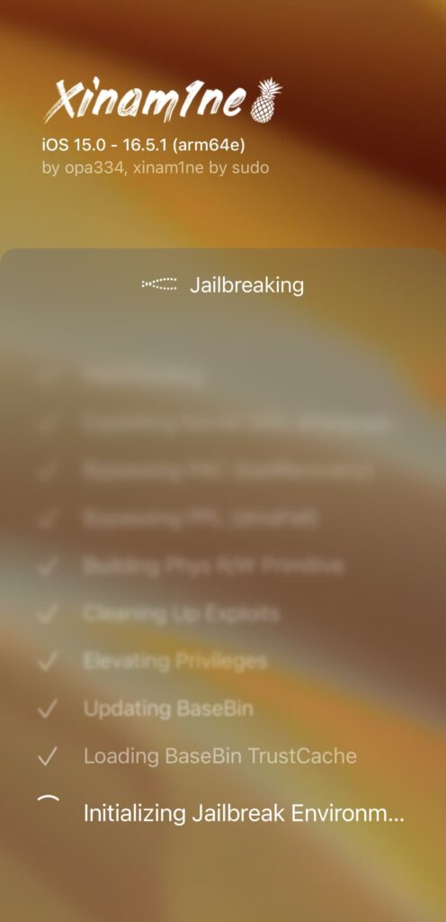 xinam1ne jailbreak for iOS - jailbreaking